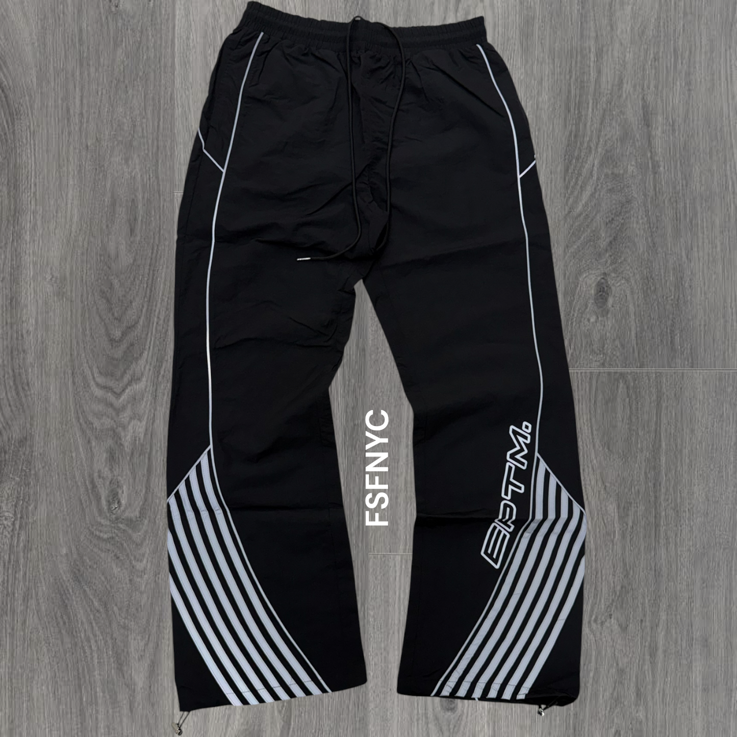 EPTM - Kappa windbreaker Pants - Black - 949
