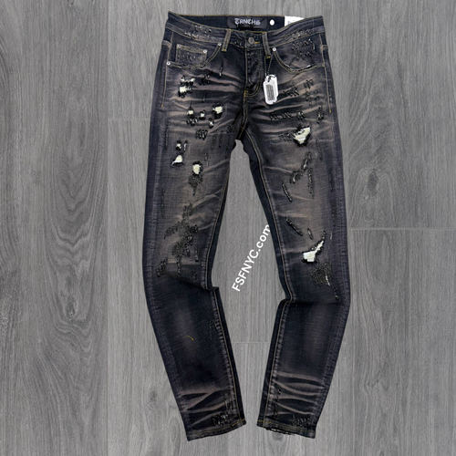 TRNCHS - Tyrant Slim Denim - DK Blue - 0025