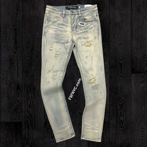 TRNCHS - Tyrant Slim Denim - L Blue - 0027