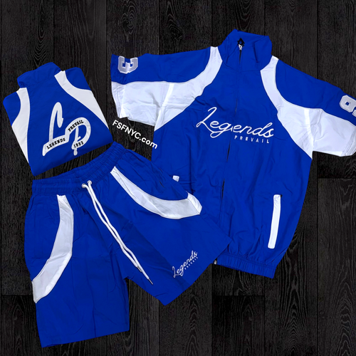 Prevail - LP Windbreaker Set - Royal Blue