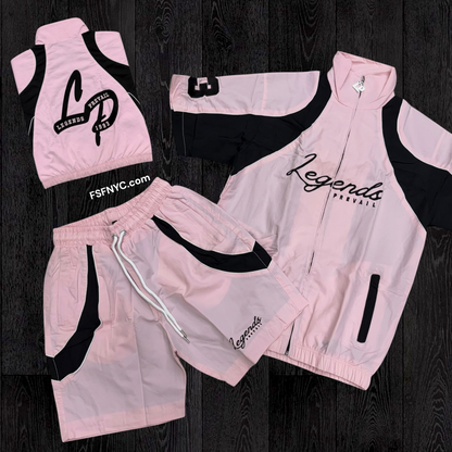 Prevail - LP Windbreaker Set - Pink/Black
