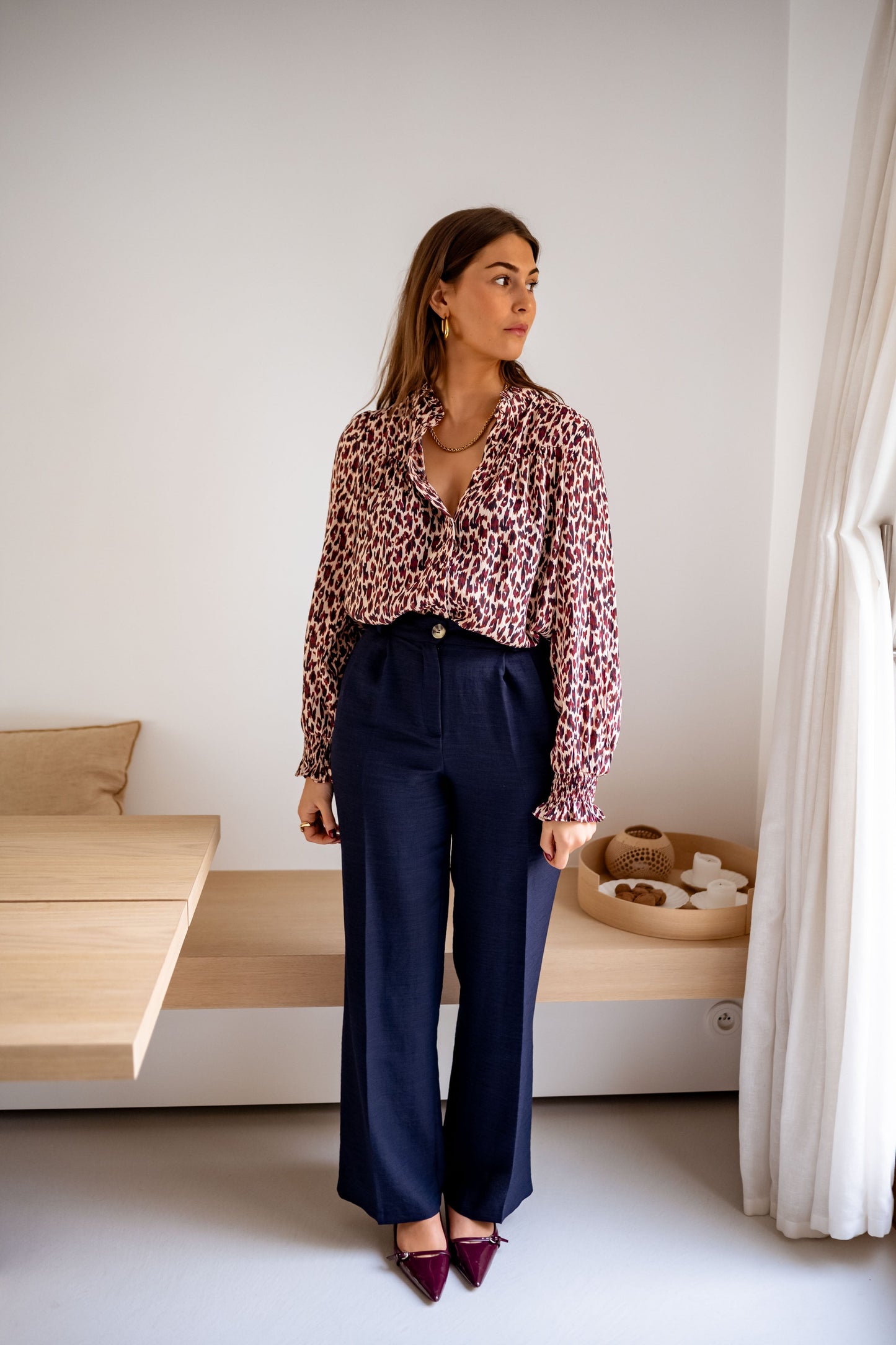 Blue Thaly Pants