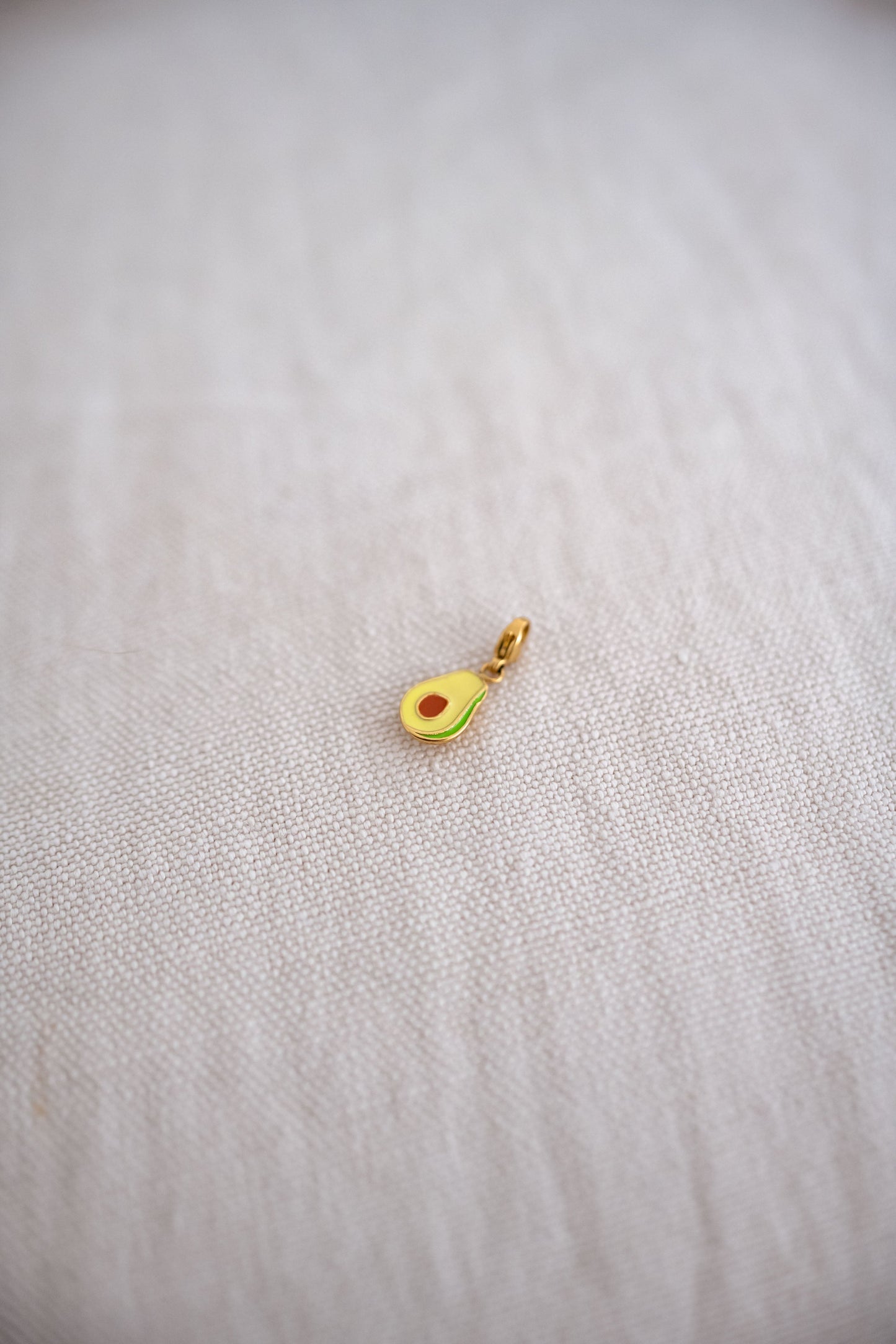 Green and Golden Avocado Pendant