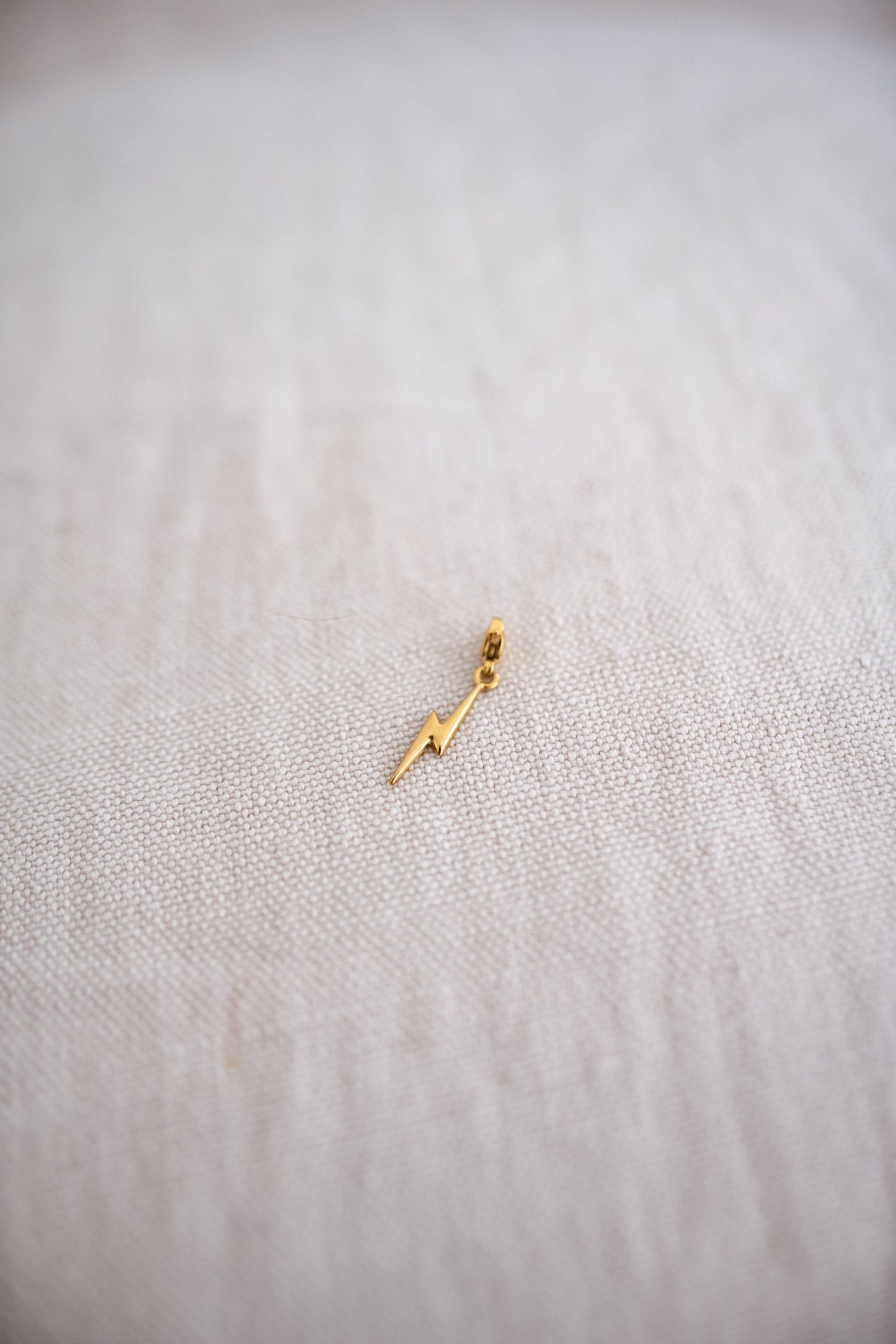 Golden Lightning Pendant