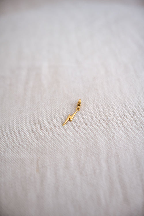 Golden Lightning Pendant