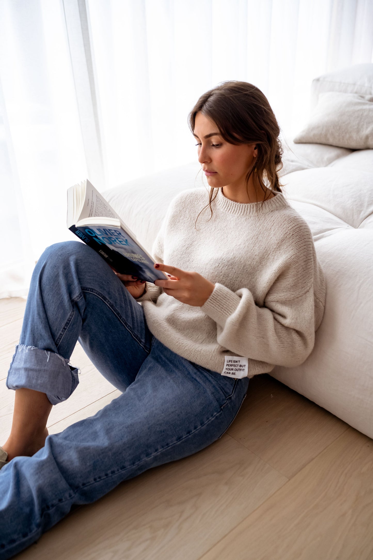 Beige Life Sweater