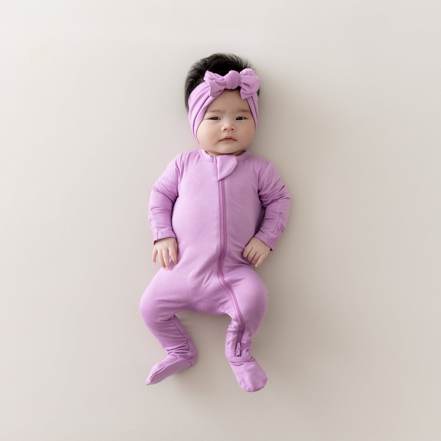 Zippered Footie in Poi