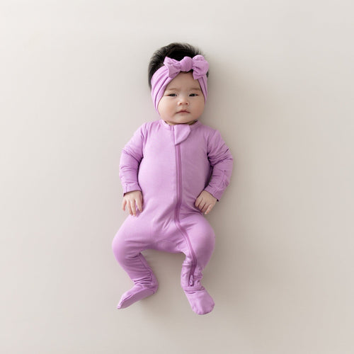 Zippered Footie in Poi