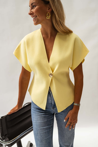 Yellow Laurine Blouse