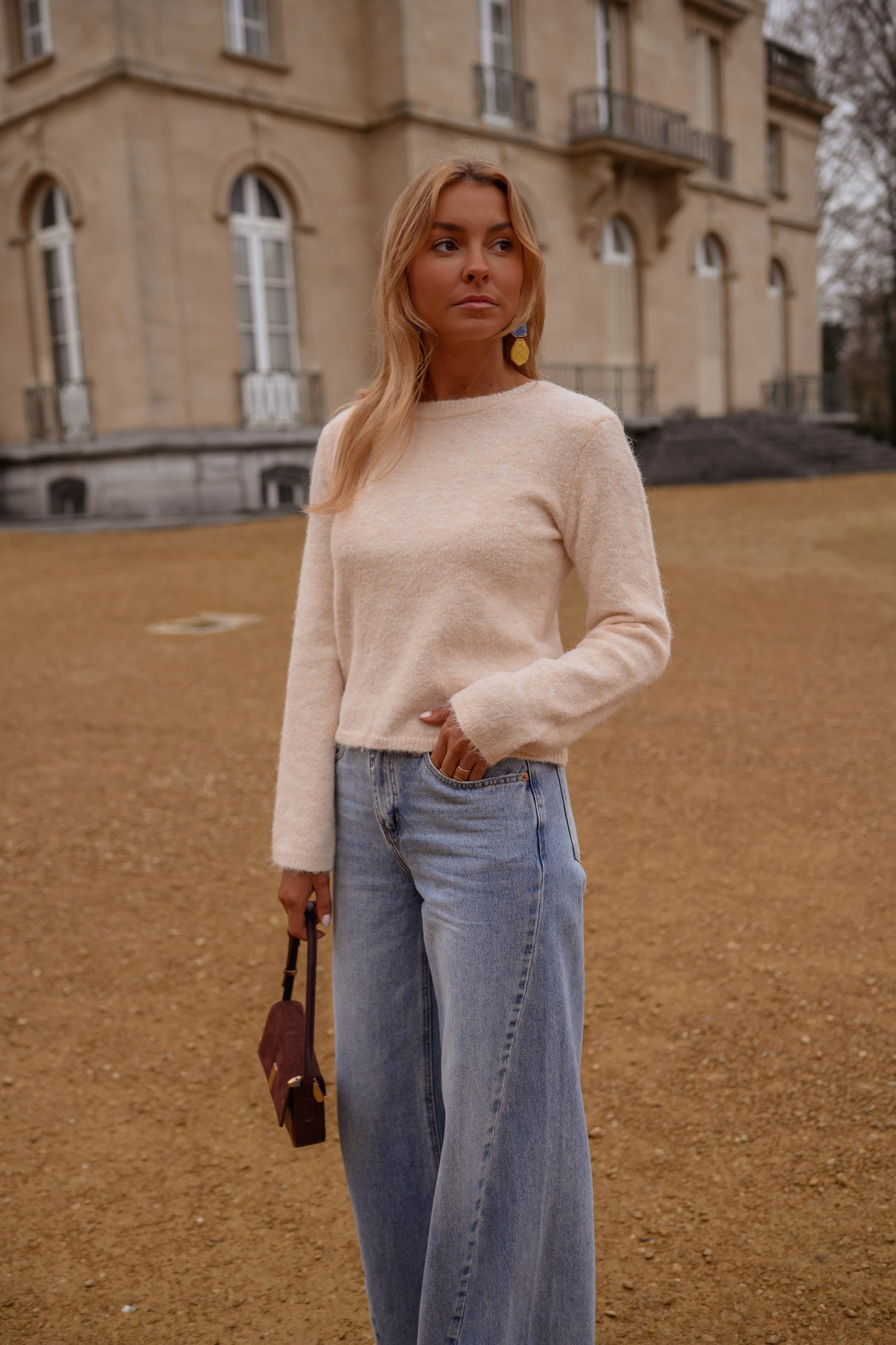 Beige Adel Sweater