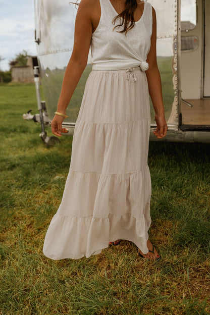 Beige Althea Skirt