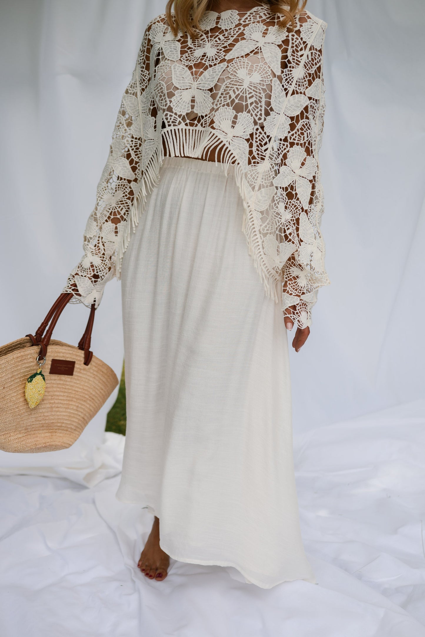 Beige Augusta Skirt