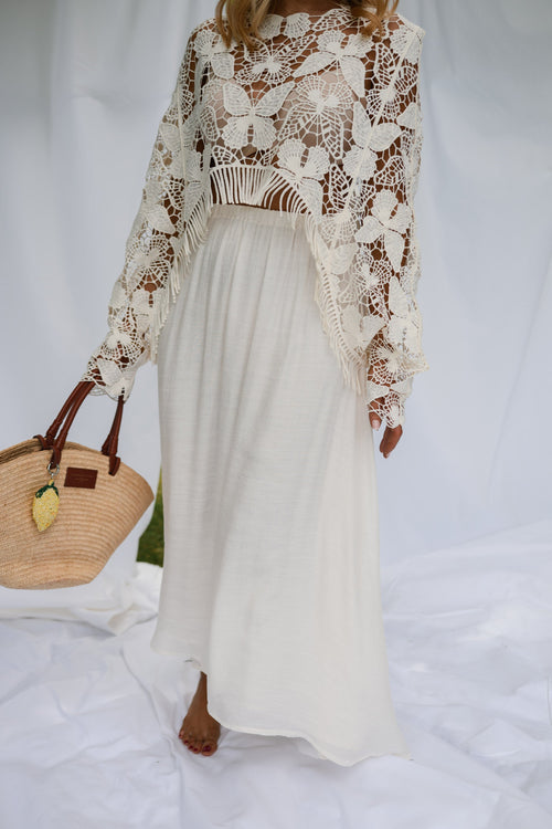 Beige Augusta Skirt