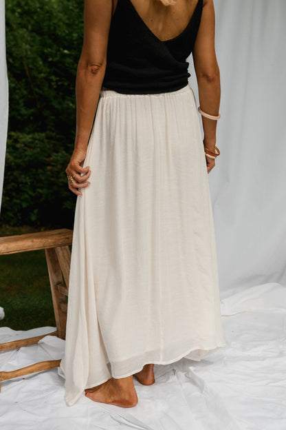 Beige Augusta Skirt