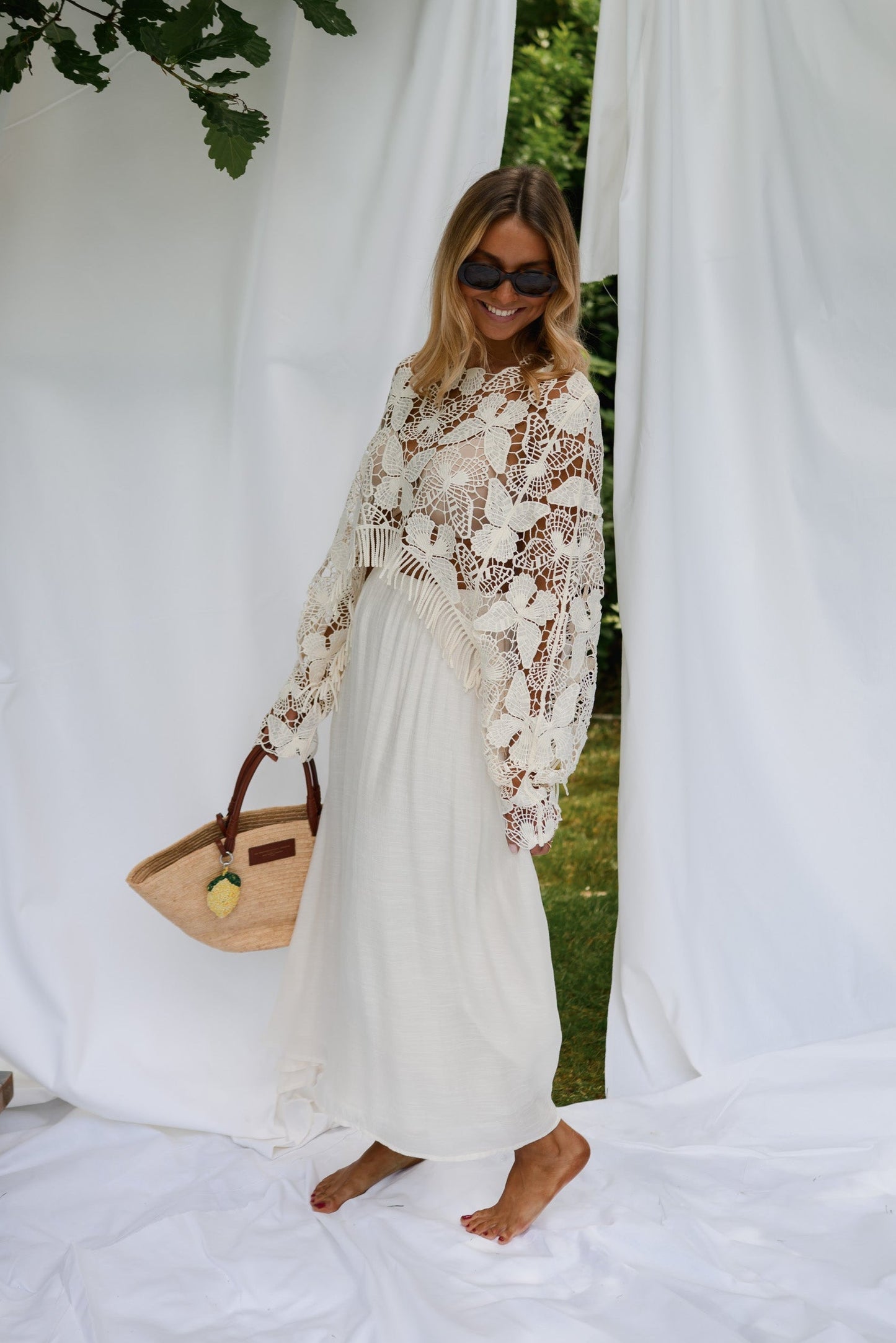 Beige Augusta Skirt