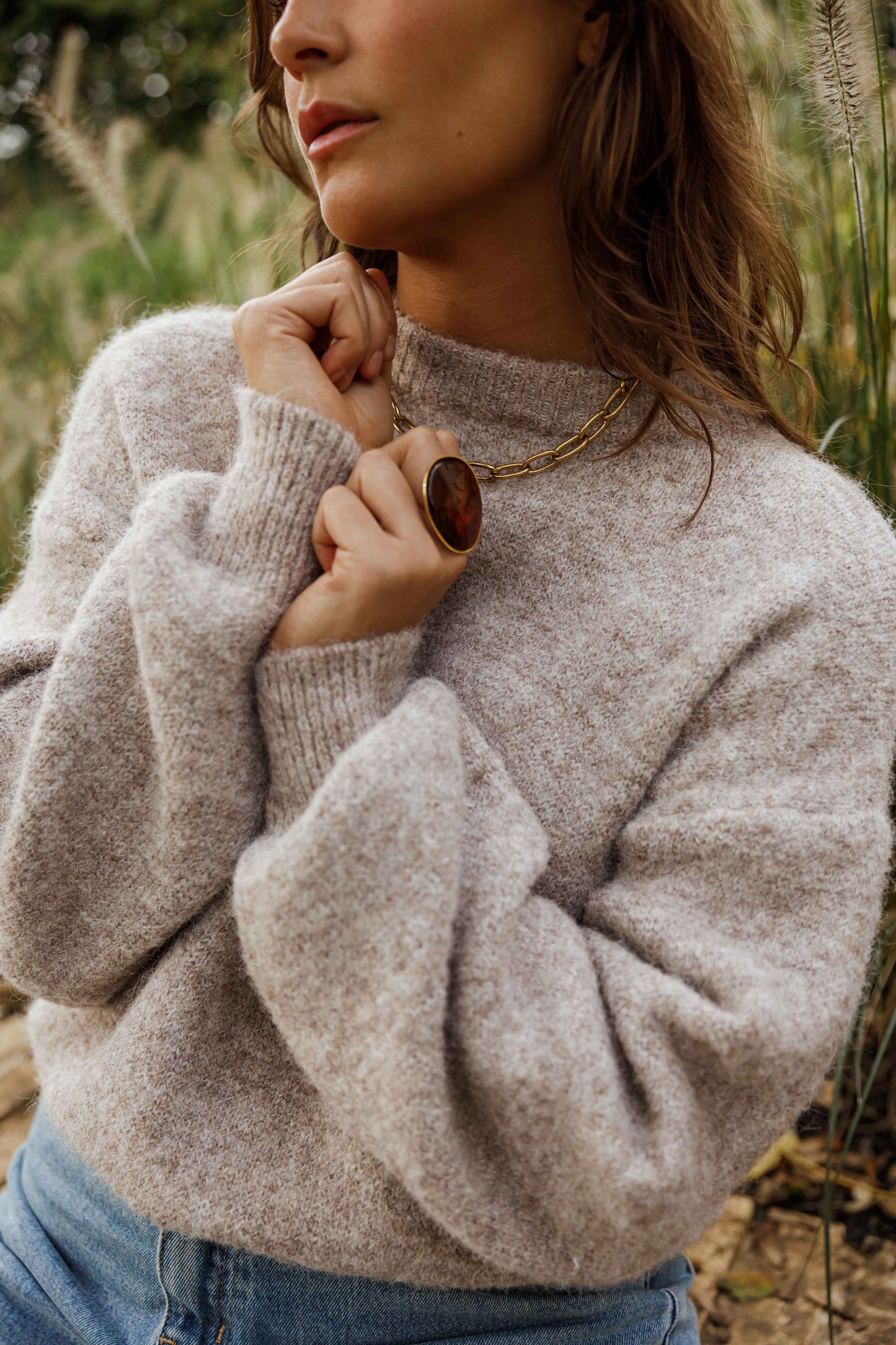 Beige Elga Sweater