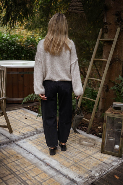 Beige Luck Sweater