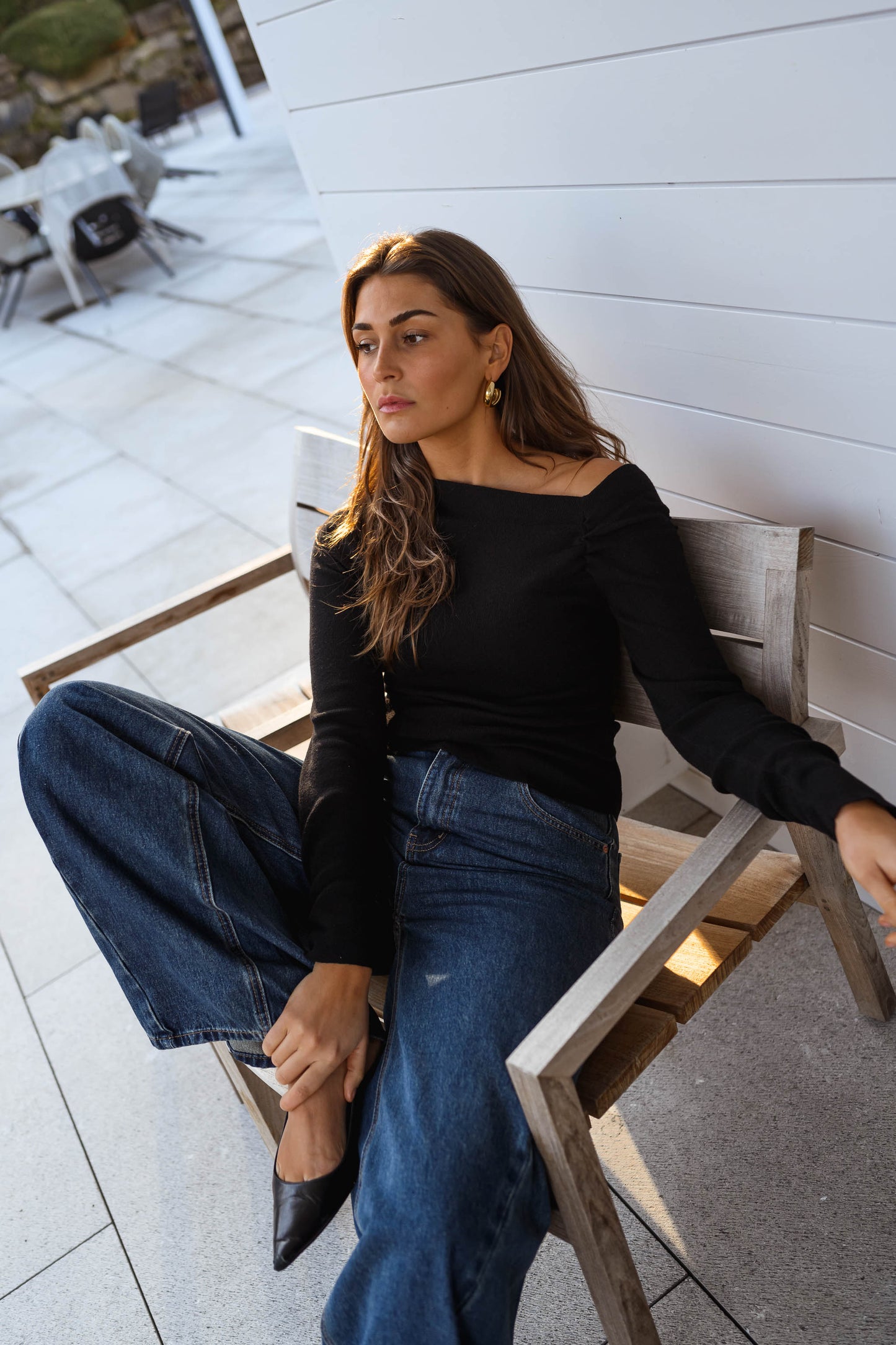 Black Ambre Sweater