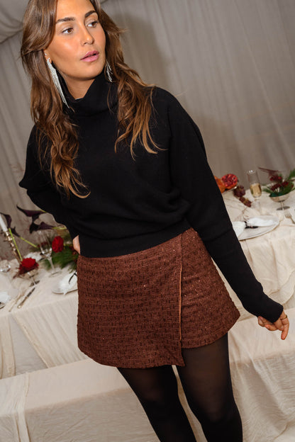 Black Elena Sweater