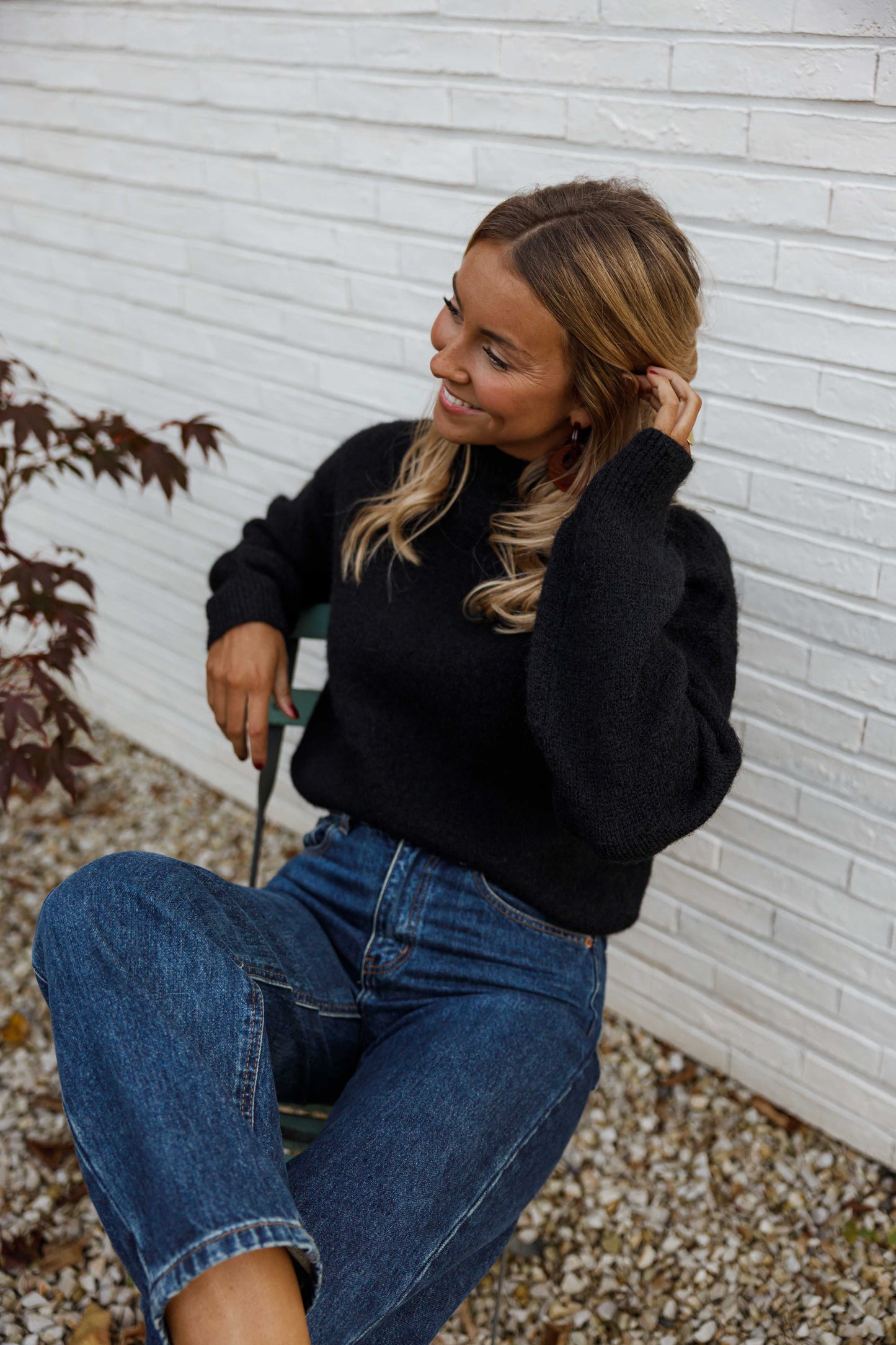 Black Elga Sweater