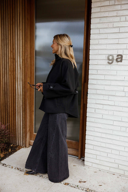 Black Gerald Coat