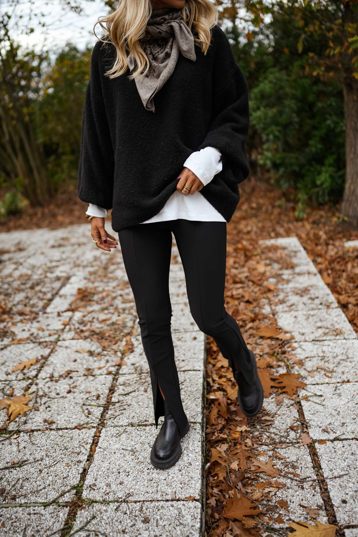 Black Janice Leggings