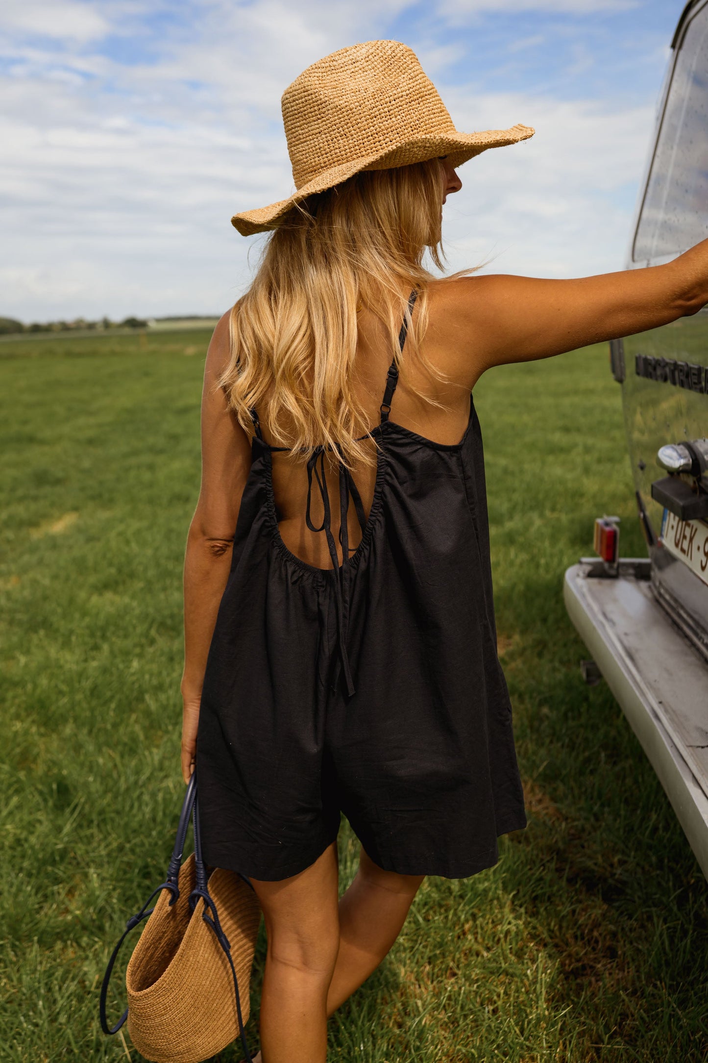 Black Kylie Romper