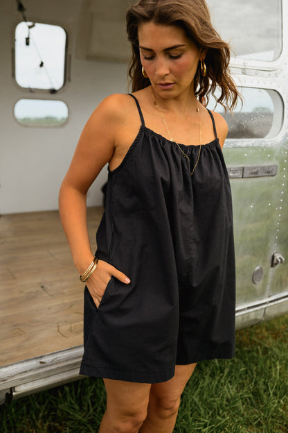 Black Kylie Romper
