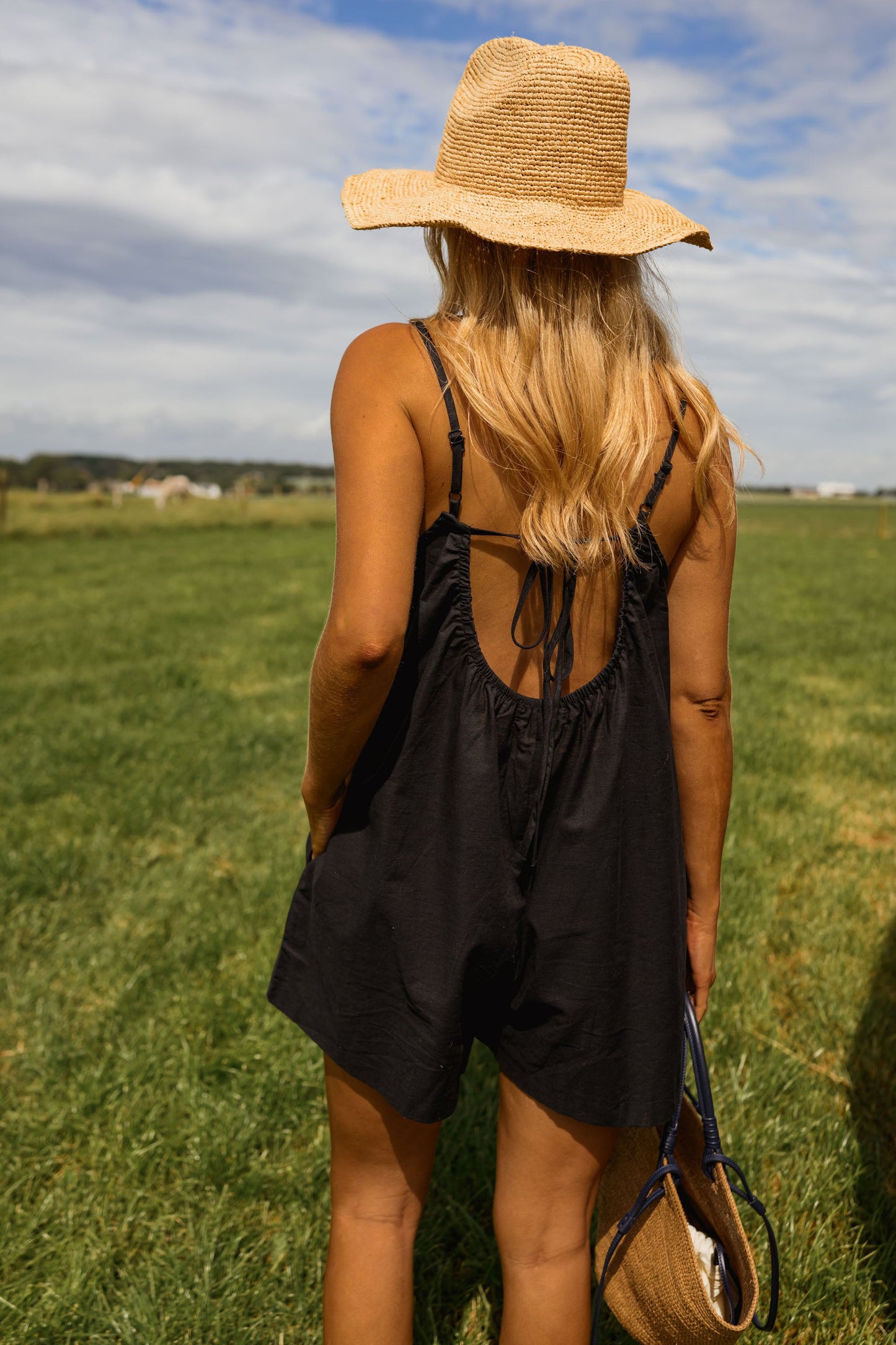 Black Kylie Romper