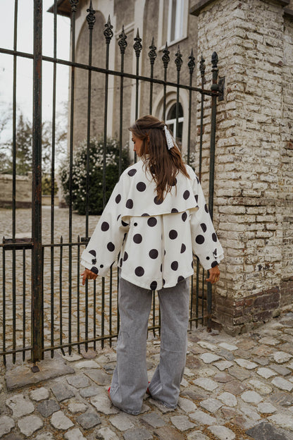 Black Polka Dot Leonard Jacket