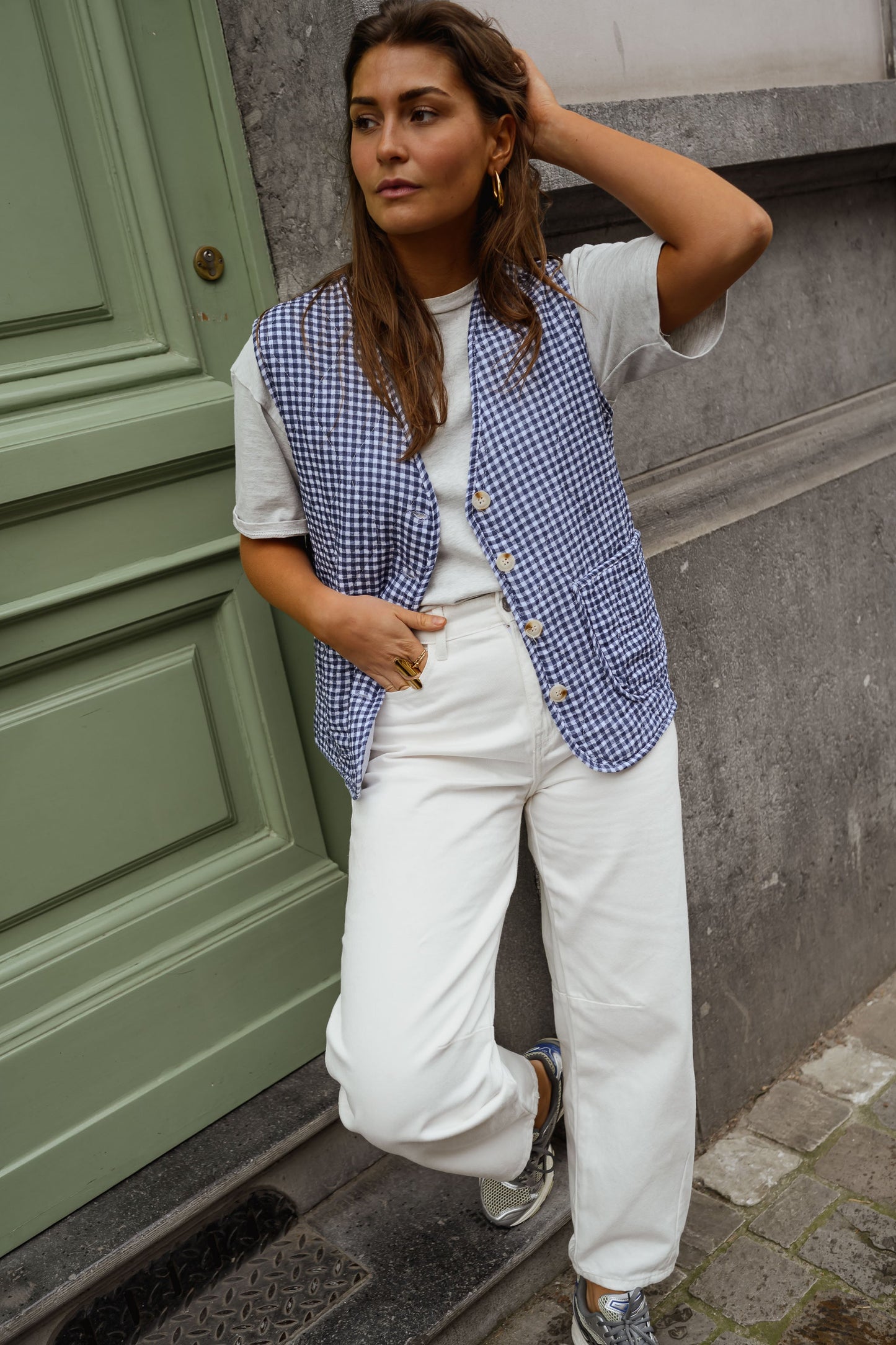 Blue Agnes Vest
