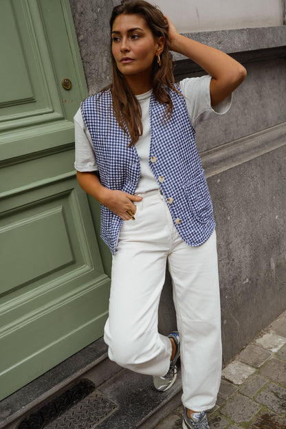 Blue Agnes Vest