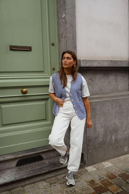 Blue Agnes Vest