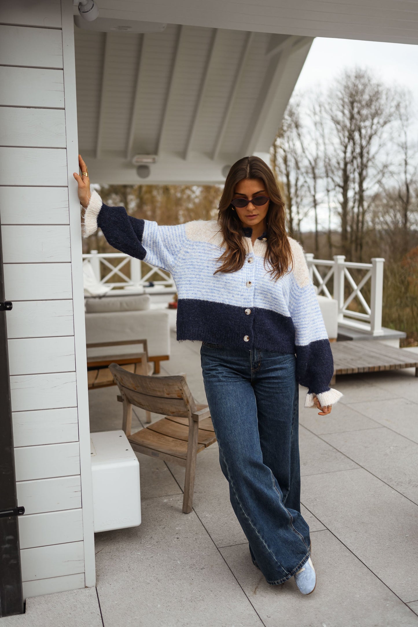 Blue Amren Cardigan