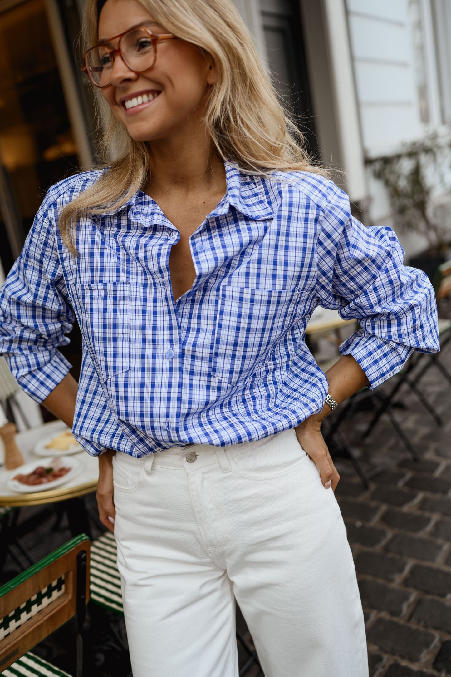 Blue Colleen Shirt