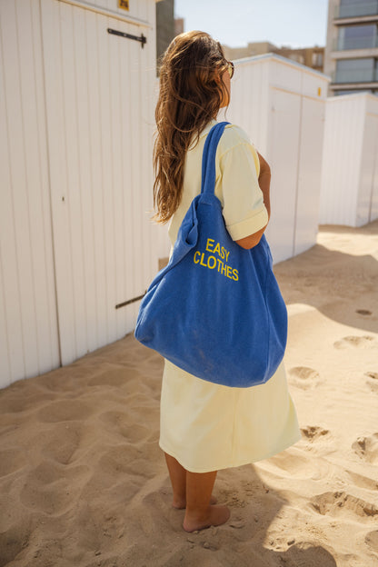 Blue Easy Clothes Beach Bag