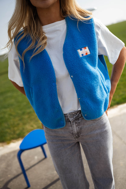 Blue Melanie Vest