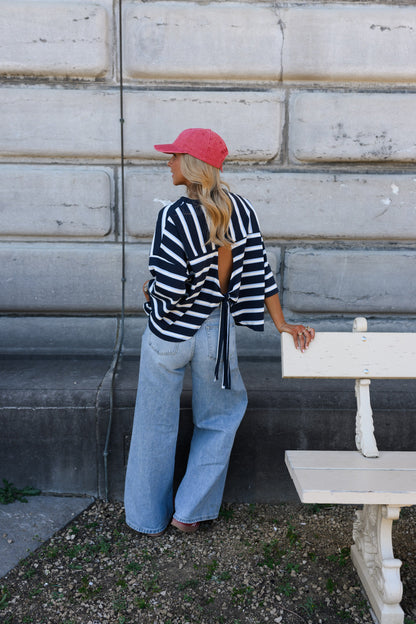Blue Striped Isora T-Shirt