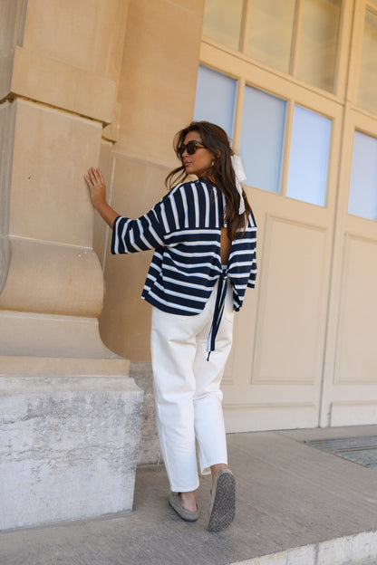 Blue Striped Isora T-Shirt