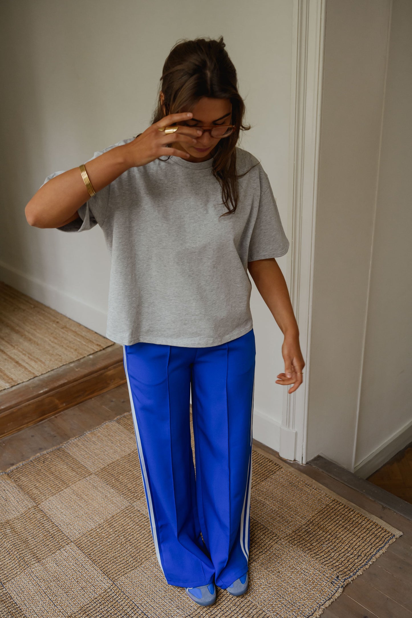 Blue Waty Pants