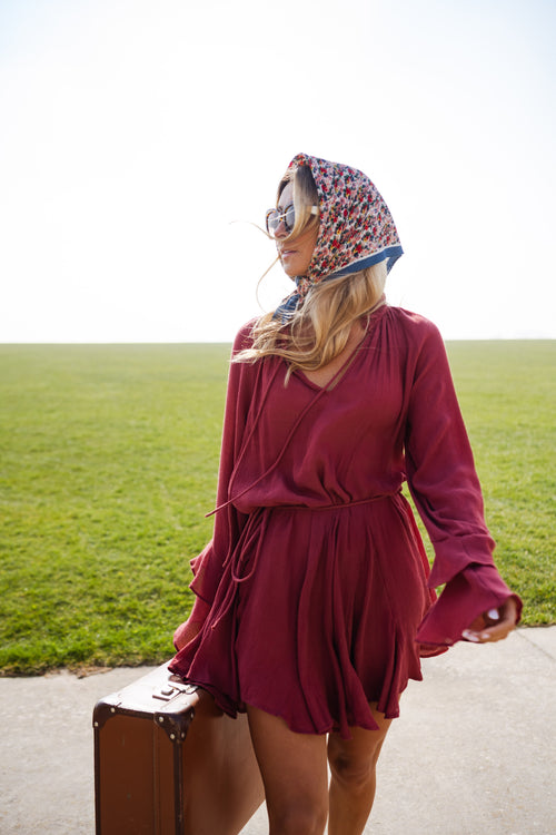 Brick Zora Dress