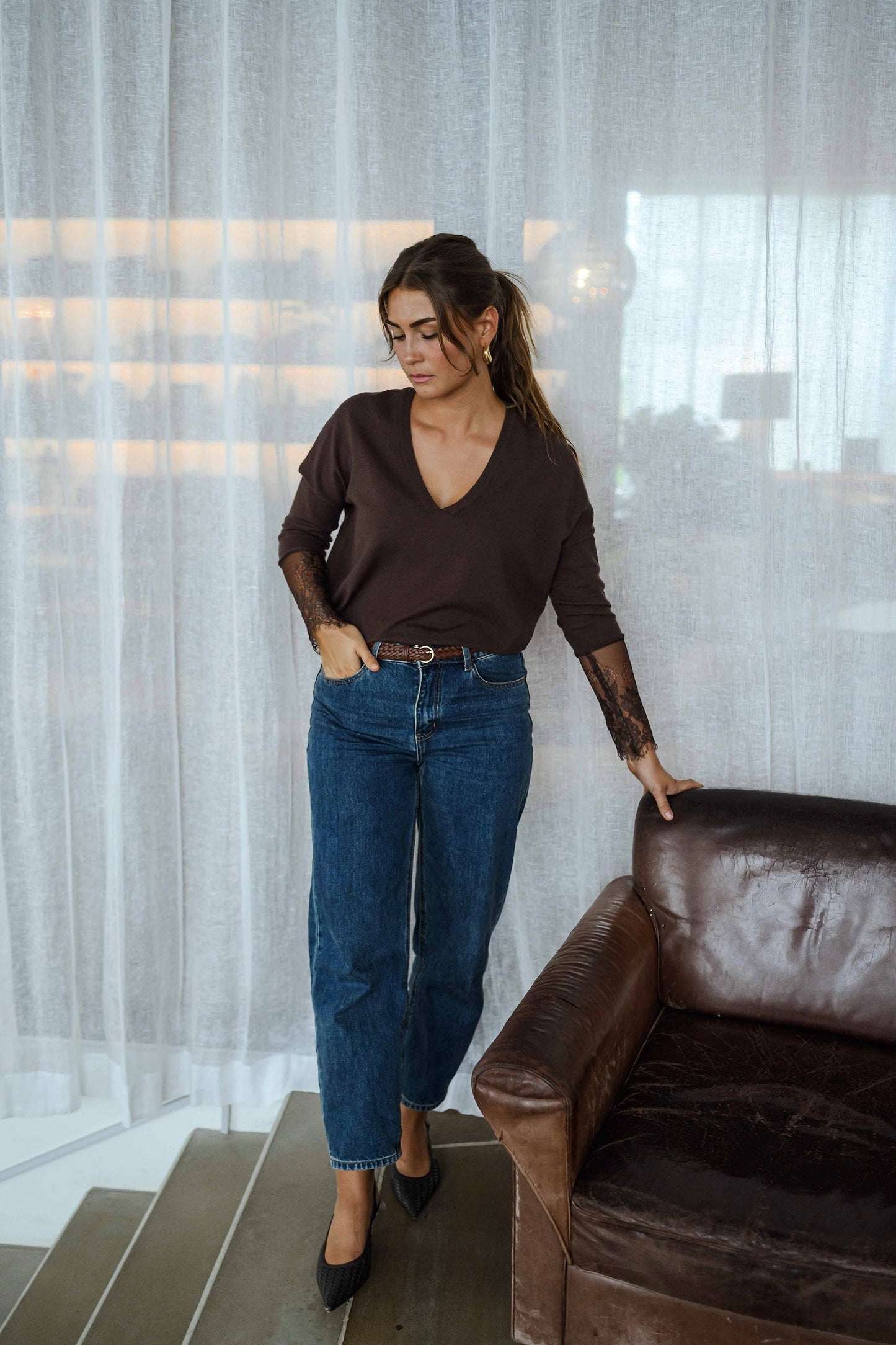 Brown Kala Sweater