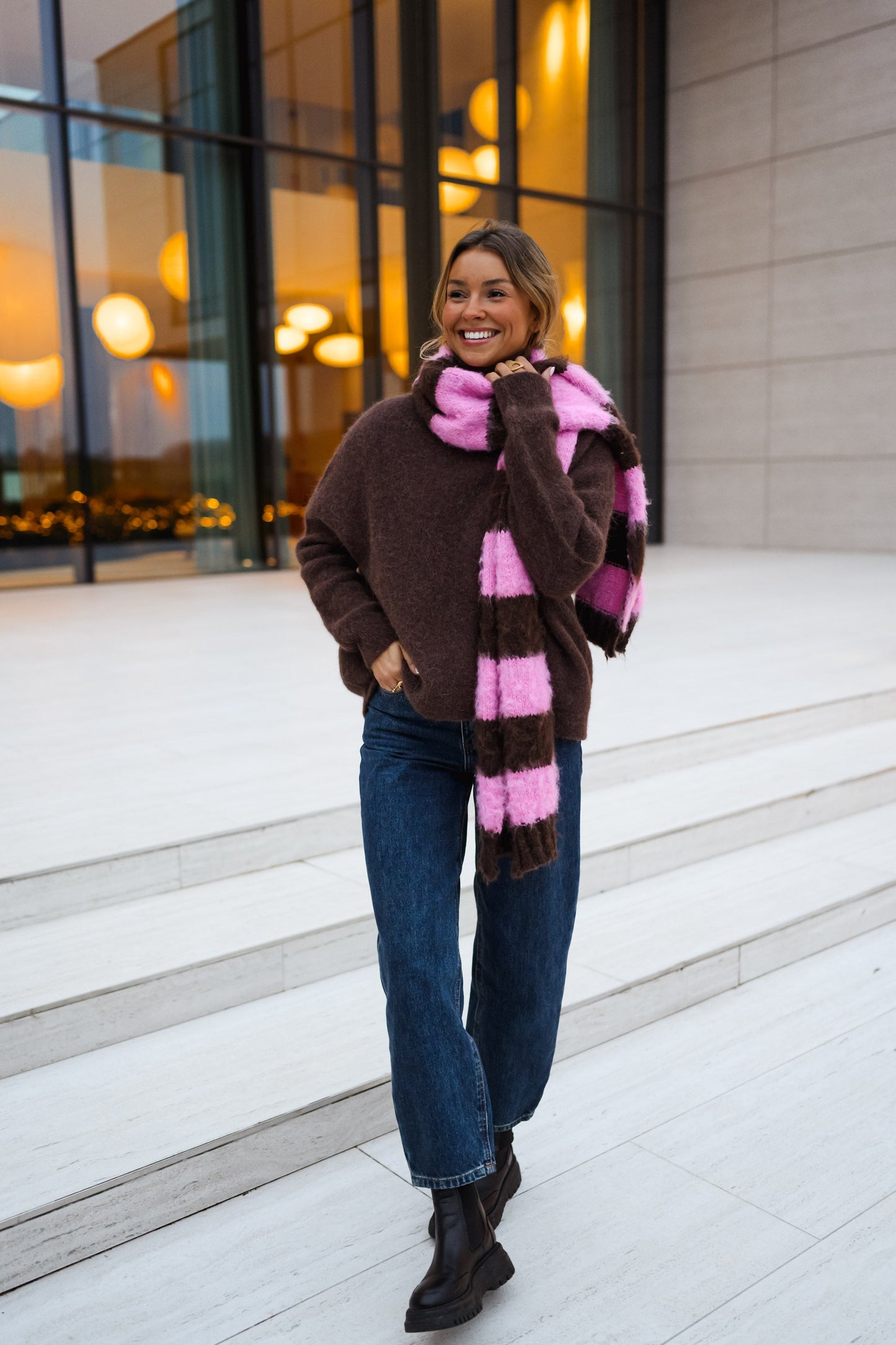 Brown Mara Sweater