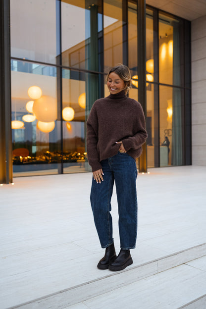 Brown Mara Sweater