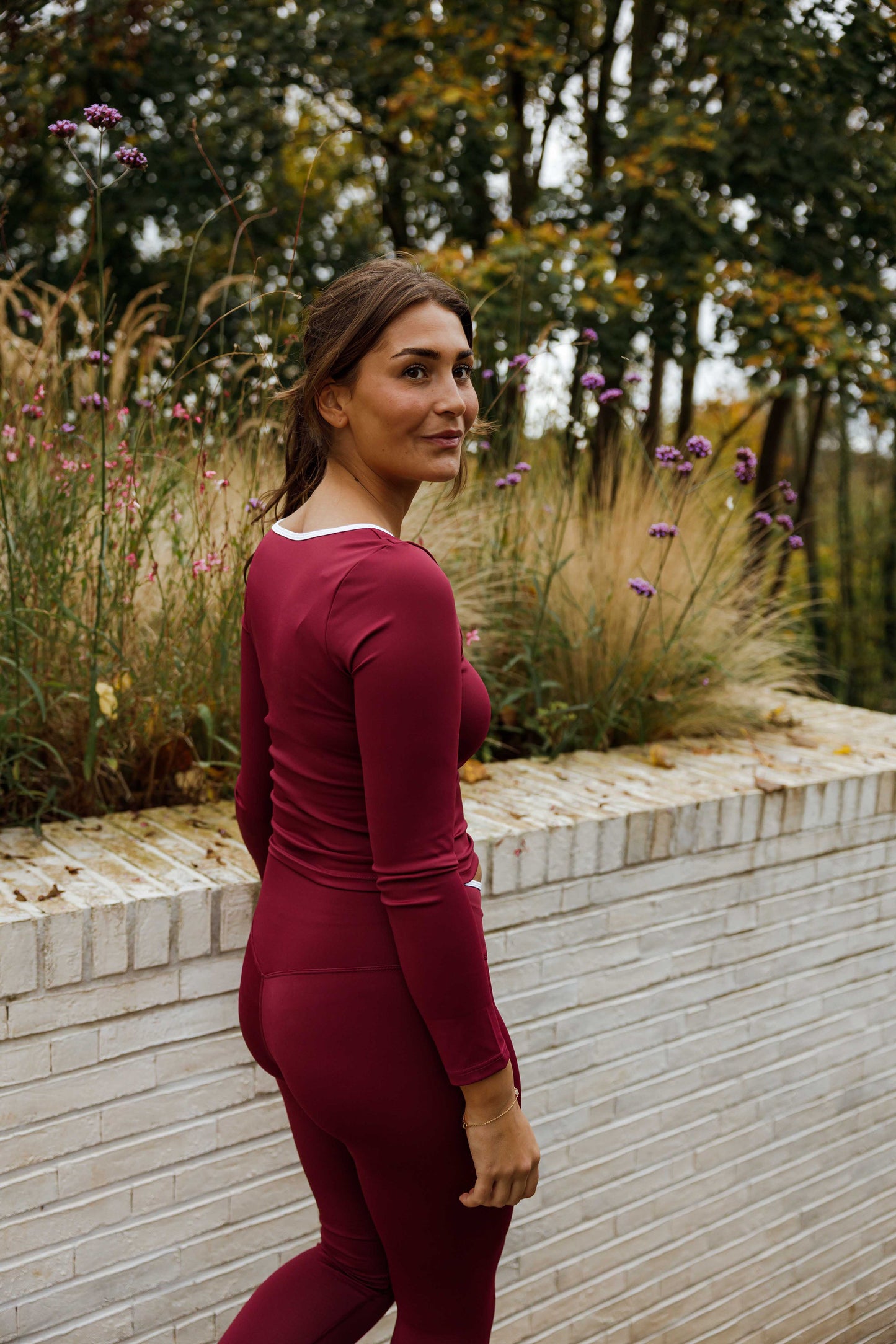 Burgundy Illa Sports Set