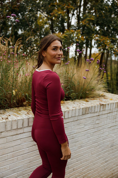 Burgundy Illa Sports Set
