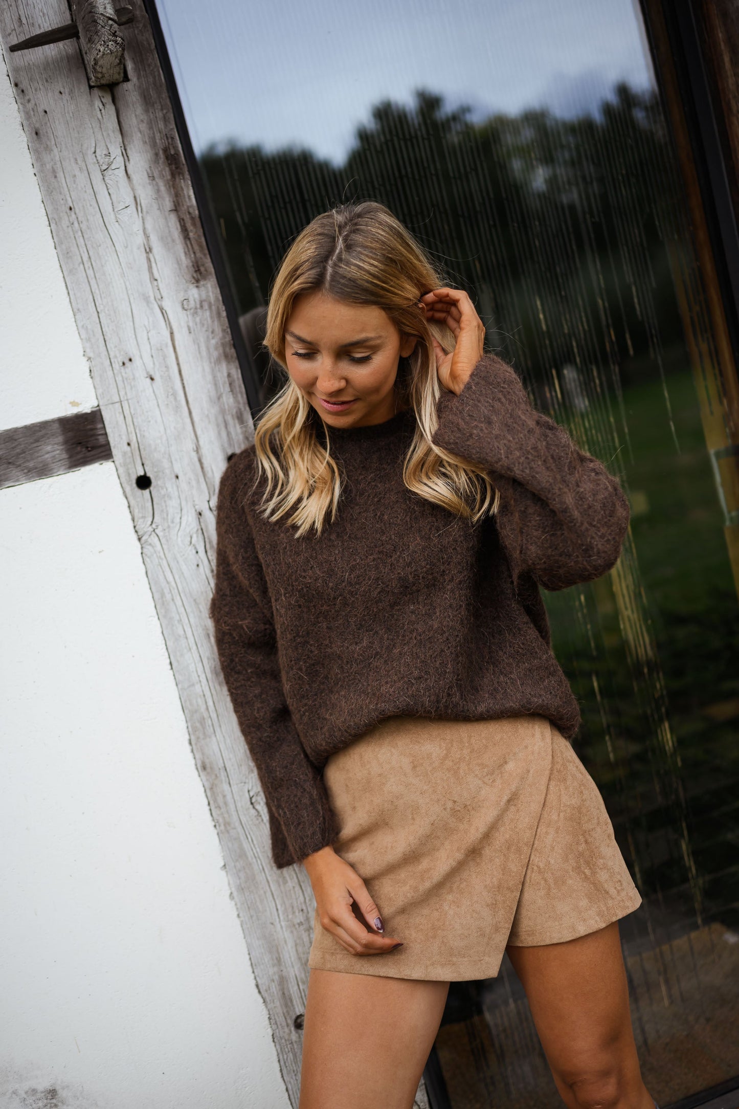 Camel Emma Skort