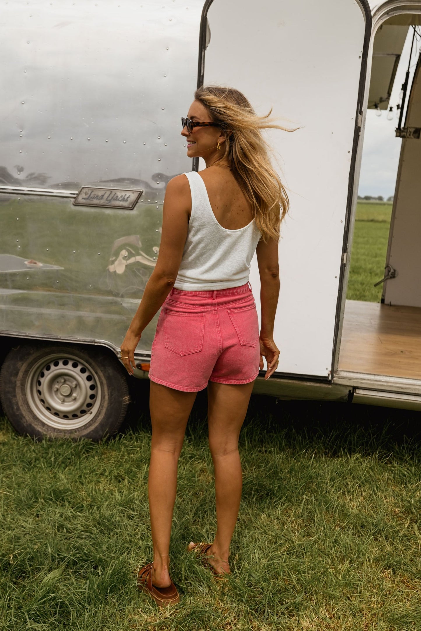 Coral Denim Johanne Skort
