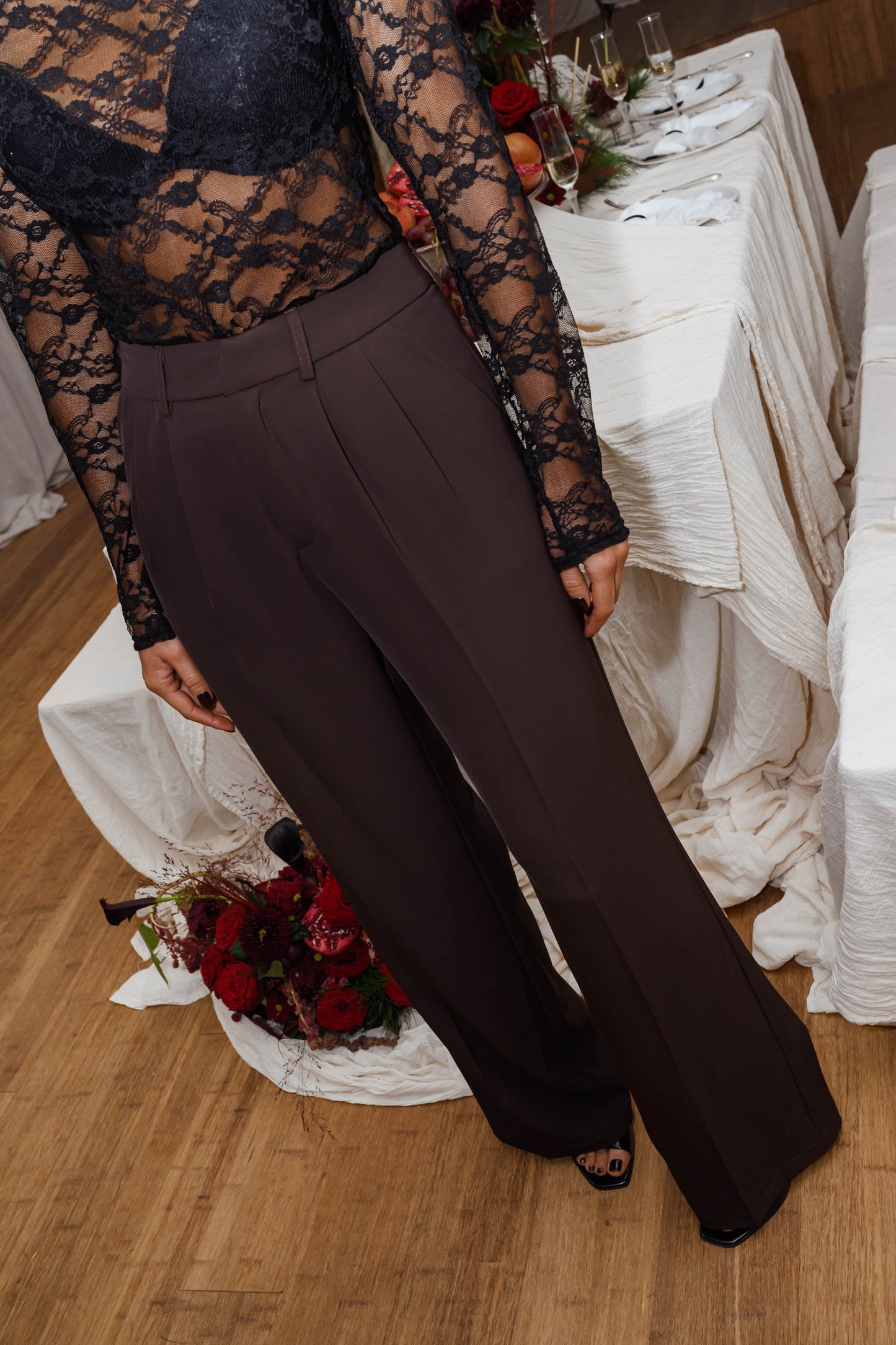 Dark Brown Victor Pants