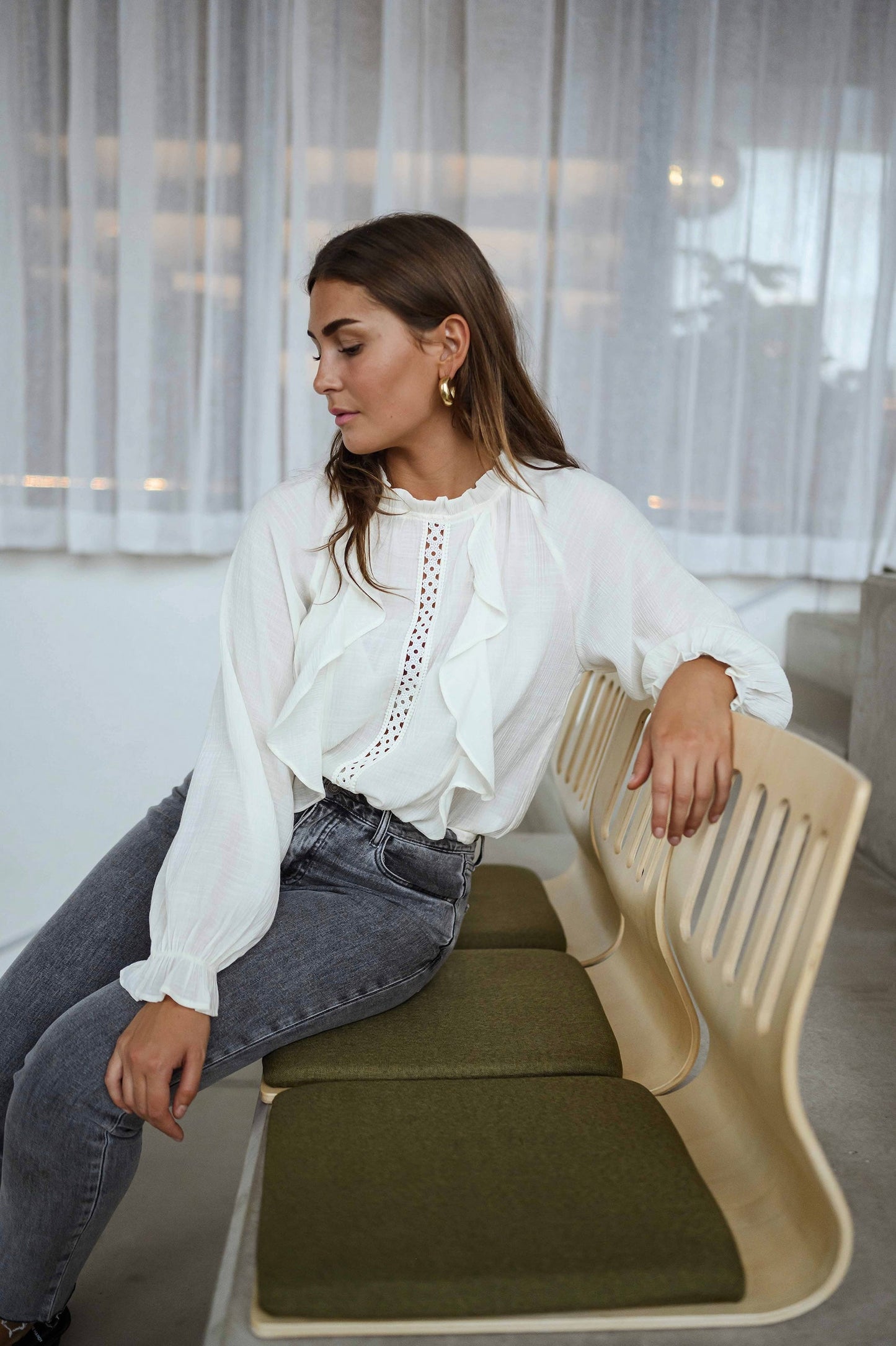 Ecru Meggy Blouse